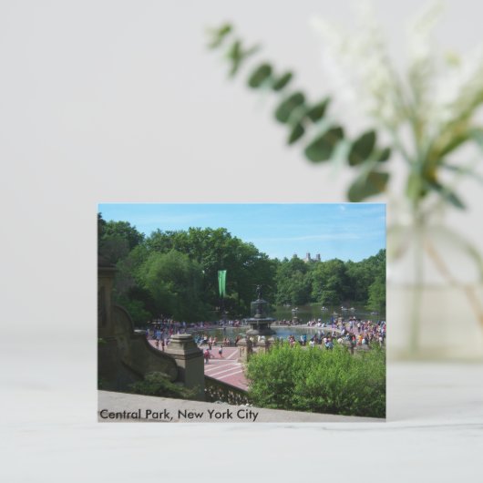 Central Park, New York City Briefkaart (Staand voorkant)
