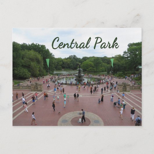 Central Park New York City Briefkaart (Voorkant)