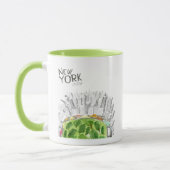 Central Park & New York City Collage Mok (Links)
