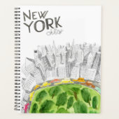 Central Park & New York City Collage Planner (Voorkant)
