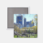Central Park, New York City Magneet (Voorkant / Achterkant)