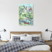 Central Park | New York City, NY Canvas Afdruk (Insitu (Slaapkamer))