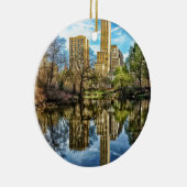 Central Park New York City NYC Keramisch Ornament (Rechts)