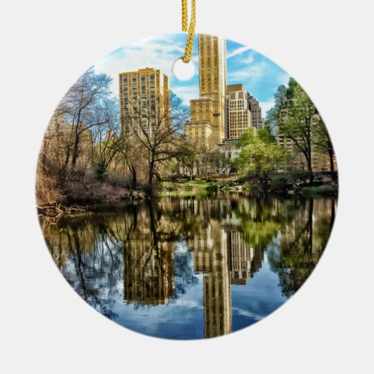Central Park New York City NYC Keramisch Ornament (Voorkant)