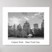 Central Park - New York City Poster (Voorkant)