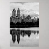 Central Park New York City Skyline Poster (Voorkant)