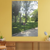 Central Park, New York City, Verenigde Staten Canvas Afdruk (Insitu (Woonkamer))