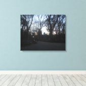 Central Park, New York City, Verenigde Staten Canvas Afdruk (Insitu (Houten vloer))