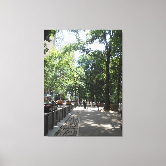 Central Park, New York City, Verenigde Staten Canvas Afdruk (Voorkant)