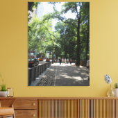 Central Park, New York City, Verenigde Staten Canvas Afdruk (Insitu (Woonkamer))