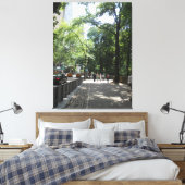Central Park, New York City, Verenigde Staten Canvas Afdruk (Insitu (Slaapkamer))