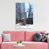 Central Park, New York City, Verenigde Staten Canvas Afdruk (Insitu (Woonkamer))