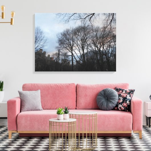 Central Park, New York City, Verenigde Staten Canvas Afdruk (Insitu (Woonkamer))