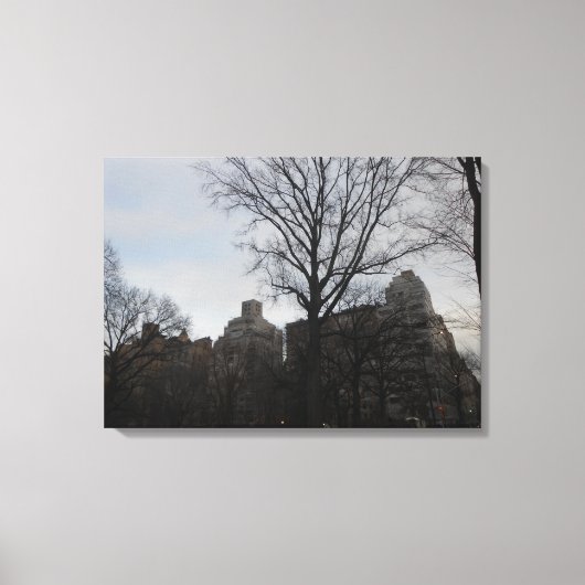 Central Park, New York City, Verenigde Staten Canvas Afdruk (Voorkant)