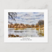 Central Park New York City Waterverf schilderij Briefkaart (Voorkant)