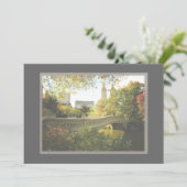 Central Park New York City Wedding Invite Kaart (Staand voorkant)