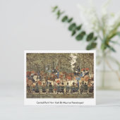 Central Park New York door Maurice Prendergast Briefkaart (Staand voorkant)