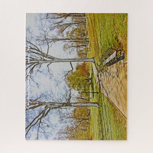 Central Park New York. kerstcadeautjes Legpuzzel (Verticaal)