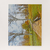 Central Park New York. kerstcadeautjes Legpuzzel (Verticaal)