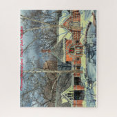 Central Park New York.kerstgroeten Legpuzzel (Verticaal)