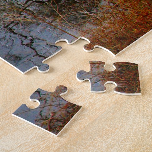 Central Park New York.kerstgroeten Legpuzzel (Zijkant)