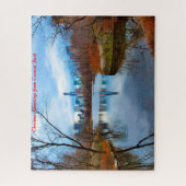 Central Park New York.kerstgroeten Legpuzzel (Verticaal)