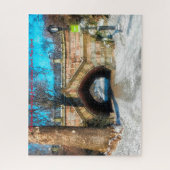 Central Park New York.kerstgroeten Legpuzzel (Verticaal)