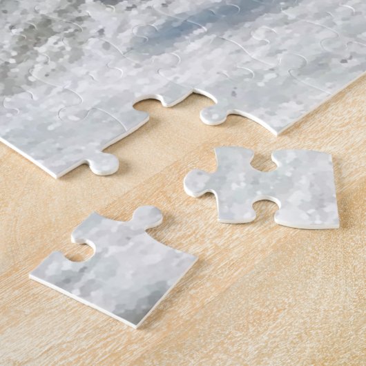 Central Park New York.kerstgroeten Legpuzzel (Zijkant)