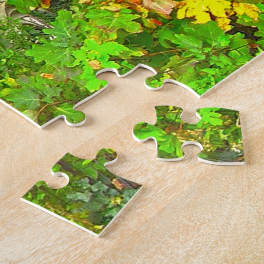 Central Park New York.kerstgroeten Legpuzzel (Zijkant)