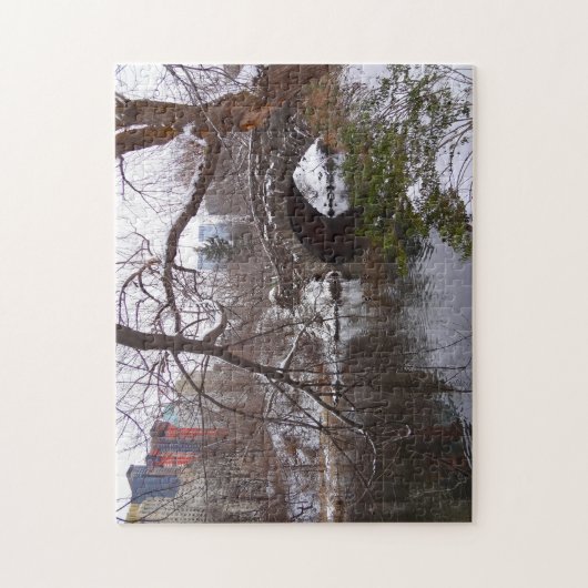 Central Park New York. Legpuzzel (Verticaal)