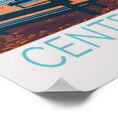 Central Park New York Reisposter Poster (Hoek)
