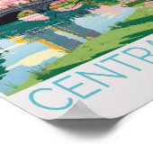 Central Park New York Travel Poster (Hoek)