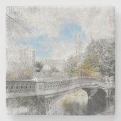 Central Park New York, Verenigde Staten Stenen Onderzetter (Voorkant)