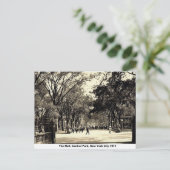 Central Park, New York, Vintage Briefkaart (Staand voorkant)