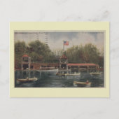 Central Park NY, Boat House,  Briefkaart (Voorkant)