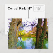 Central Park, NY Briefkaart (Voorkant / Achterkant)