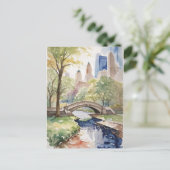 Central Park, NY Briefkaart (Staand voorkant)