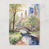 Central Park, NY Briefkaart (Voorkant)