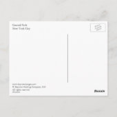 Central Park, NYC Briefkaart (Achterkant)