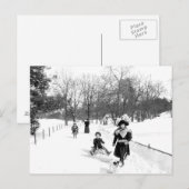 Central Park NYC Briefkaart 1900 (Voorkant / Achterkant)