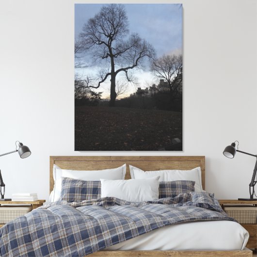 Central Park. NYC Canvas Afdruk (Insitu (Slaapkamer))