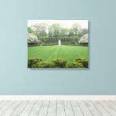 Central Park NYC Conservatory Garden Photo Canvas (Insitu (Houten vloer))