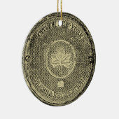 Central Park NYC Keramisch Ornament (Rechts)