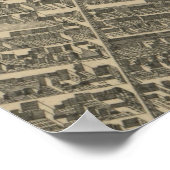  Central Park NYC Map (1879) Poster (Hoek)