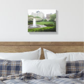 Central Park NYC New York Conservatory Garden Canvas Afdruk (Insitu (Slaapkamer))