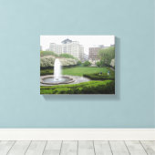 Central Park NYC New York Conservatory Garden Canvas Afdruk (Insitu (Houten vloer))