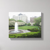 Central Park NYC New York Conservatory Garden Canvas Afdruk (Voorkant)