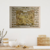  Central Park NYC Pictorial Map (1863) Poster (Keuken)