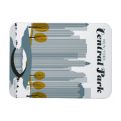 Central Park, NYC - Sneeuw Magneet (Horizontaal)