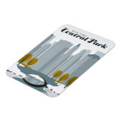 Central Park, NYC - Sneeuw Magneet (Linkerzijde)